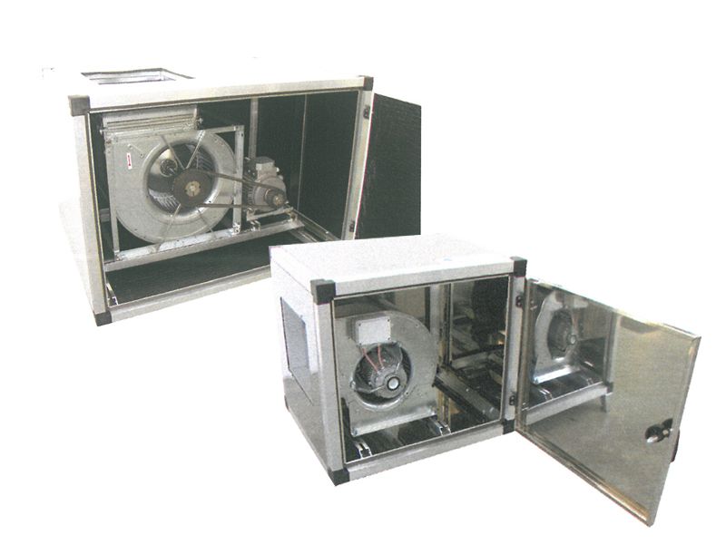 Unità cassonate aspiranti